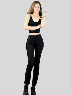 Foto 5 | Ser De 2 Top Deportivos De Mujer Top-1015 2 Colores Blusa Croptop De Tirantes