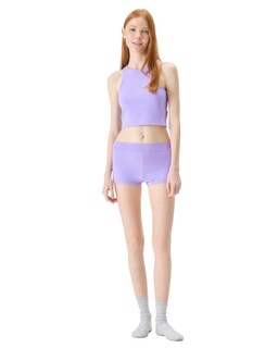 Foto 5 | Camiseta Sin Mangas Florence By Mills Con Cuello Alto Y Lados Brillantes, Color Lavanda - Venta Internacional.