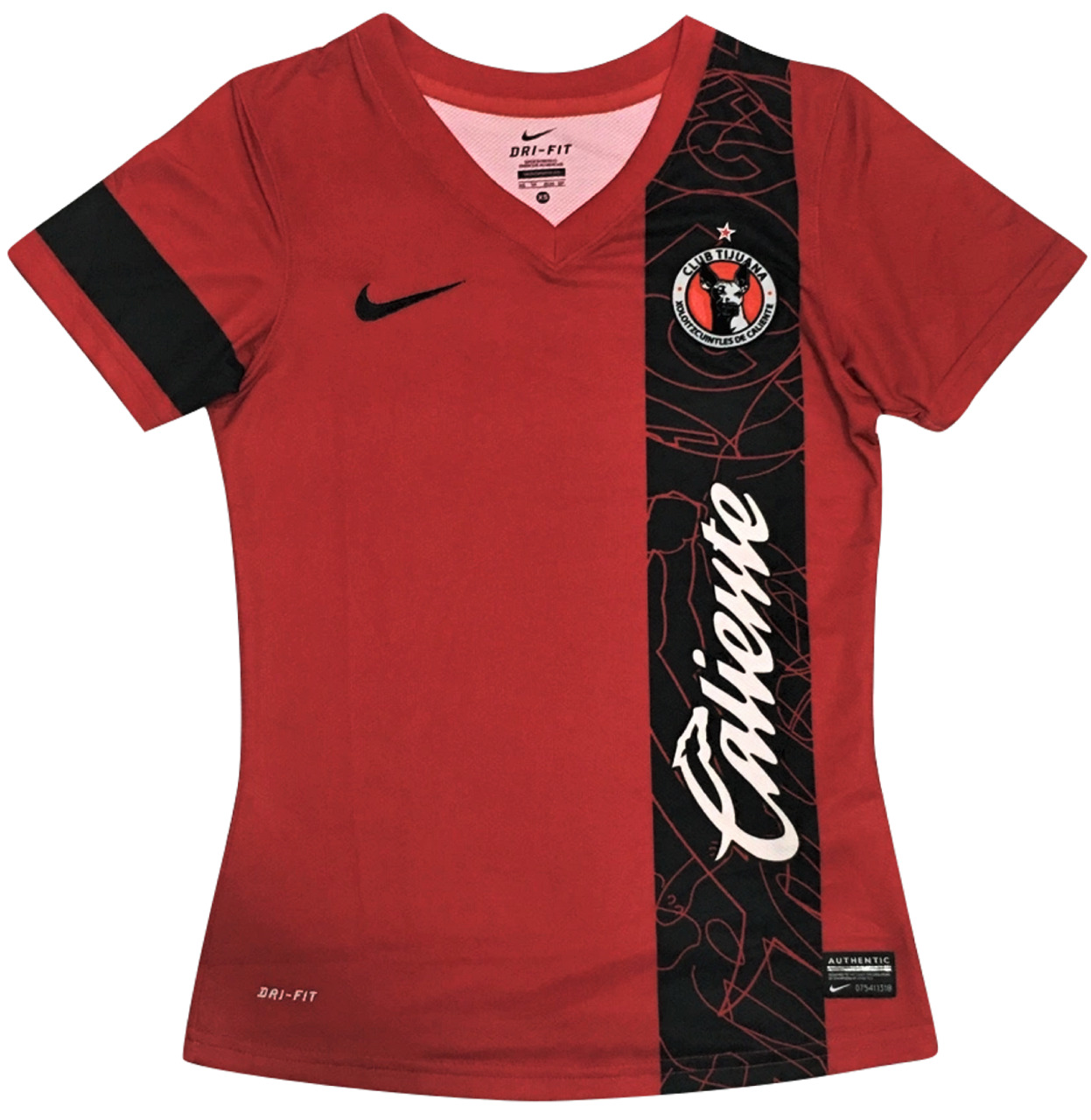 Foto 4 pulgar | Kit Deportivo Nike color Rojo Playera y Balón Club Xolos Tijuana para Dama