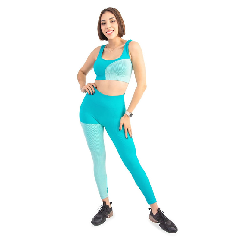 Foto 2 pulgar | Conjunto Deportivo Maxfit color Azul para Mujer