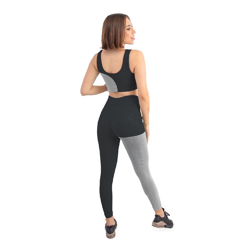 Foto 3 pulgar | Conjunto Deportivo Maxfit color Negro para Mujer