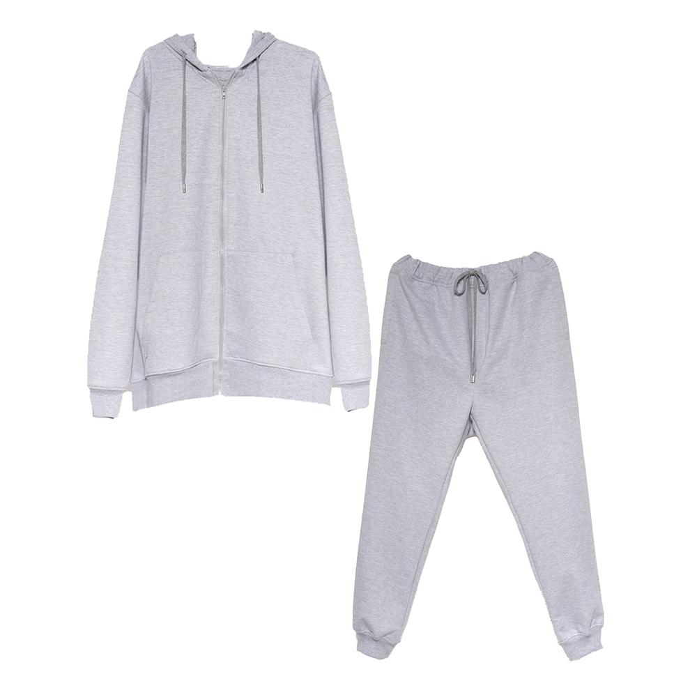 Foto 2 pulgar | Conjunto Pants Deportivo Love My Fit Tallas Extras Plus Unisex color Gris