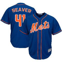 Foto 2 pulgar | Venta Internacional - Uniforme de Béisbol para Mujer 41 New York Mets Azul