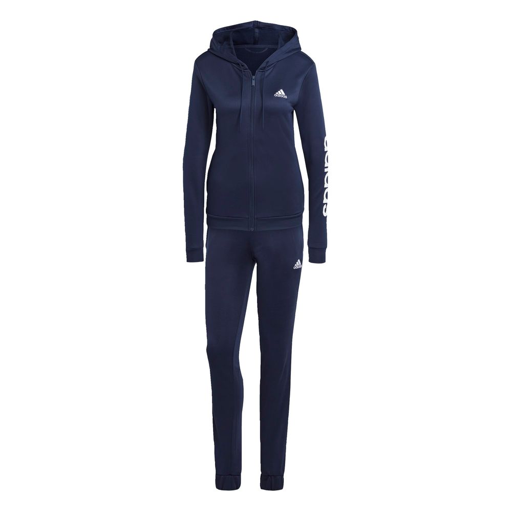 Conjunto Deportivo Adidas Linear Azul para Mujer