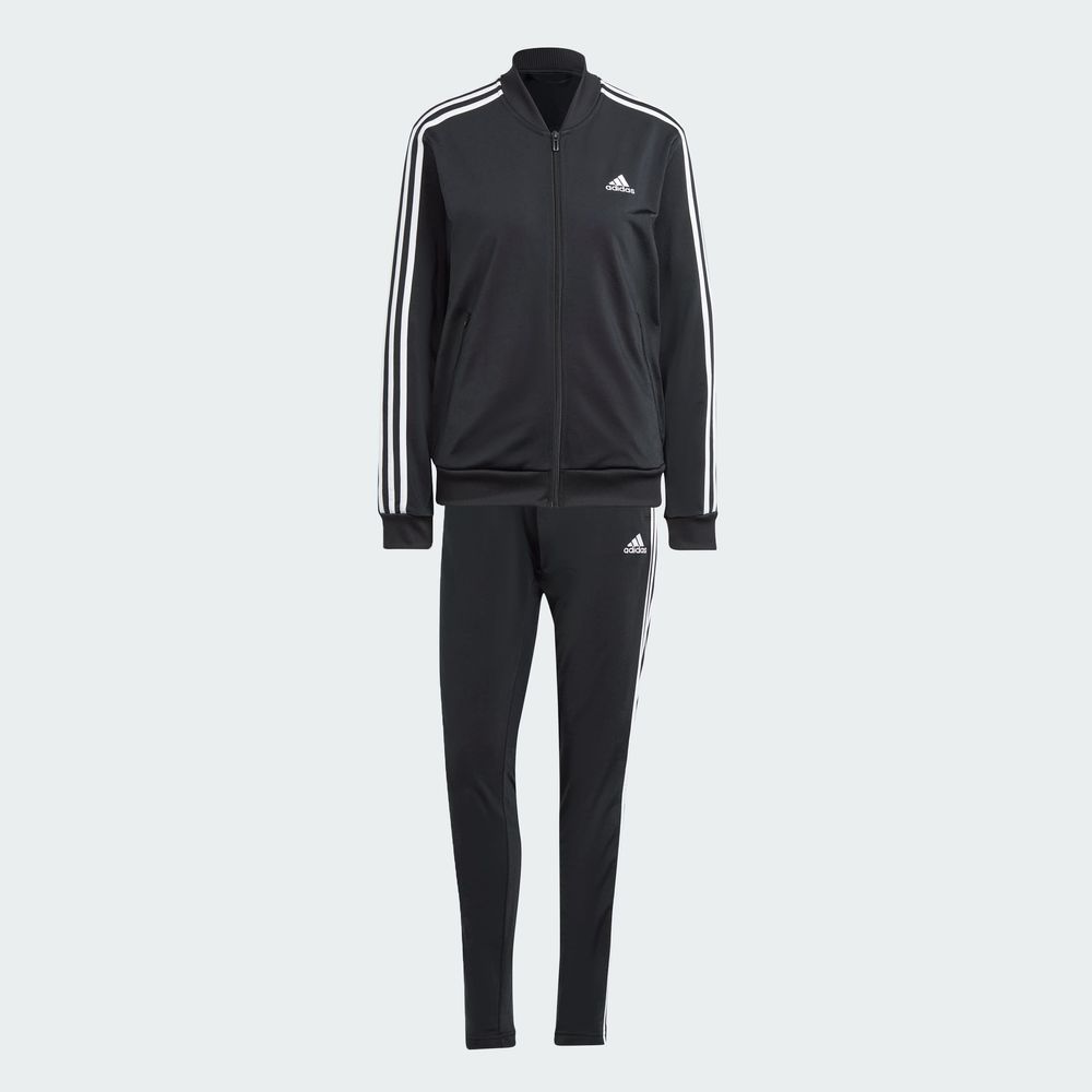 Foto 2 | Conjunto Deportivo Adidas Essentials 3 Negro para Mujer