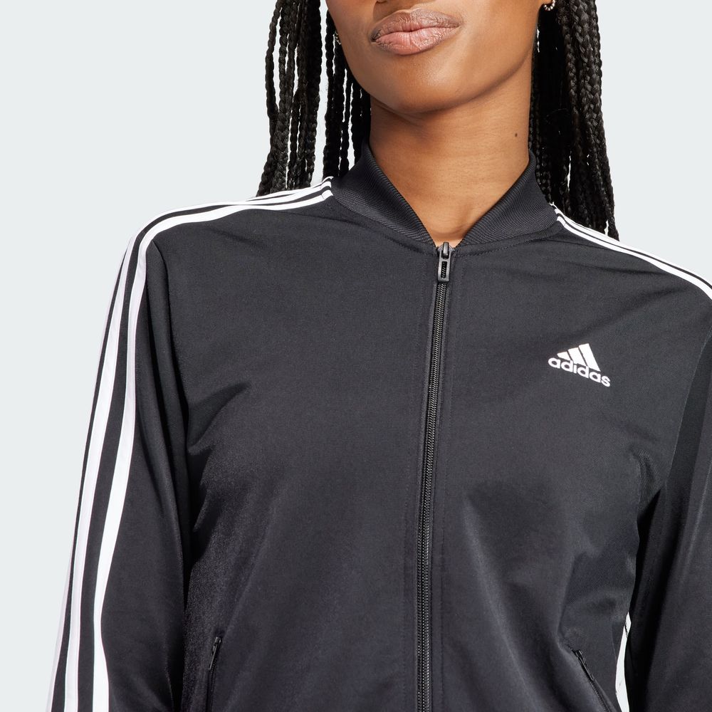 Foto 8 | Conjunto Deportivo Adidas Essentials 3 Negro para Mujer