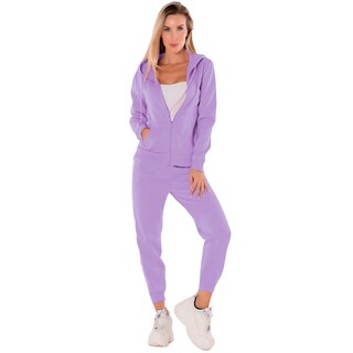 Foto 1 | Conjunto Pants Y Sudadera Conj-07 Térmico Lila