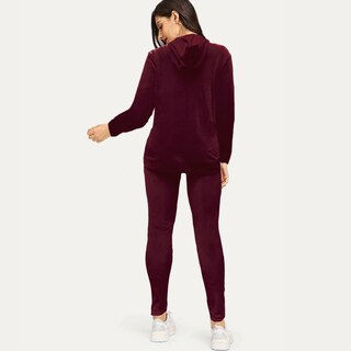Foto 3 | Conjunto Deportivo Conj-015 Vino para Mujer