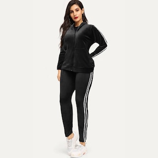 Foto 2 | Conjunto Deportivo Conj-015 Negro para Mujer