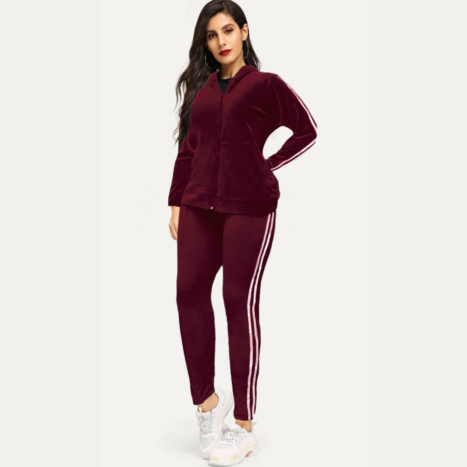 Foto 2 | Conjunto Deportivo Conj-015 Vino para Mujer