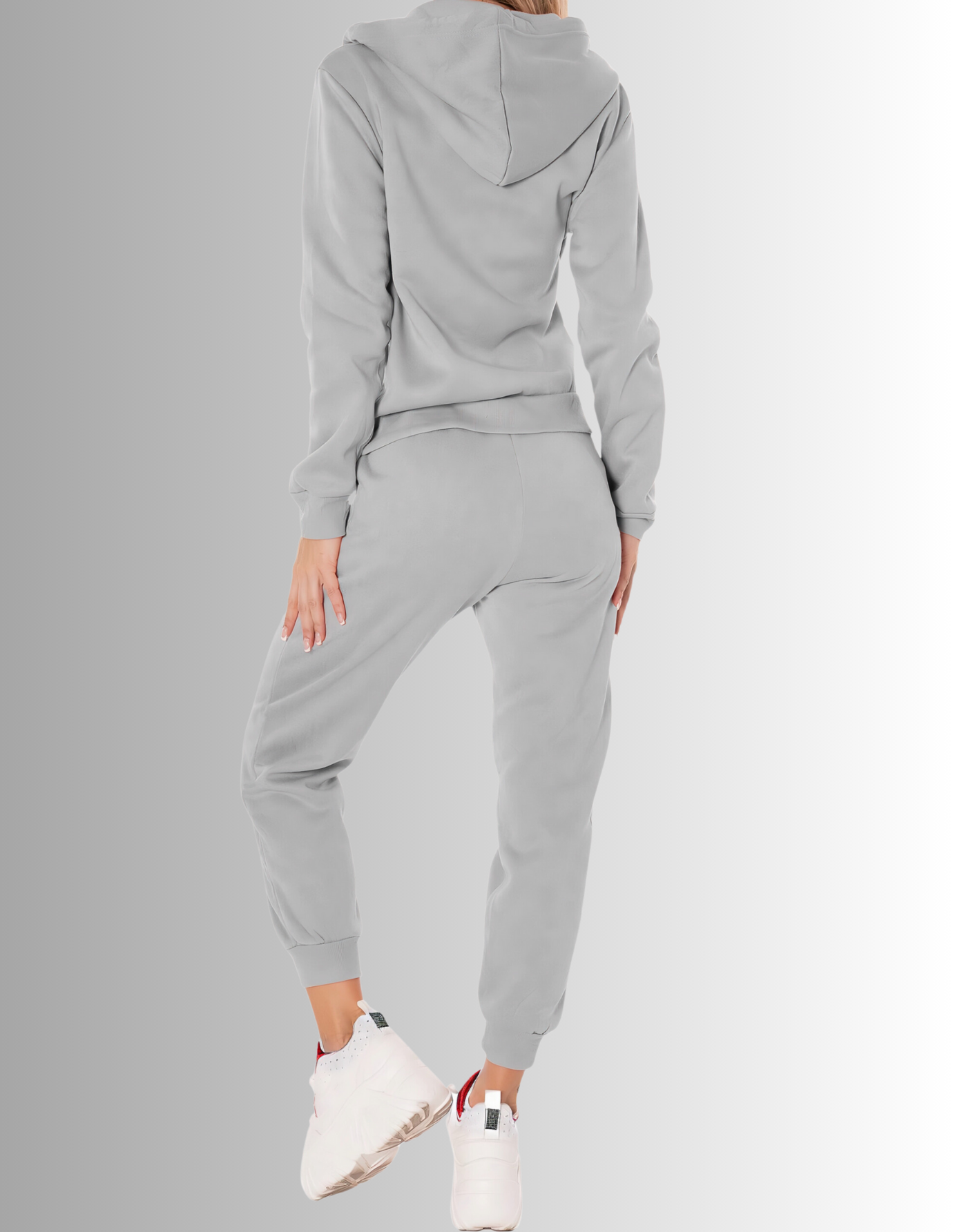 Foto 4 pulgar | Set De 2 Conjuntos 2 Pants Y 2 Sudaderas Conj-07 Negro Y Gris Termico
