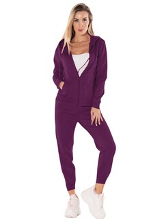 Foto 1 | Conjunto Pants Y Sudadera Conj-07 Morado Termico