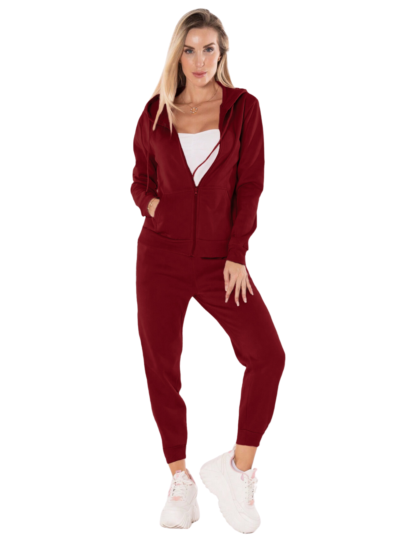 Foto 1 | Conjunto Pants Y Sudadera Conj-07 Rojotermico