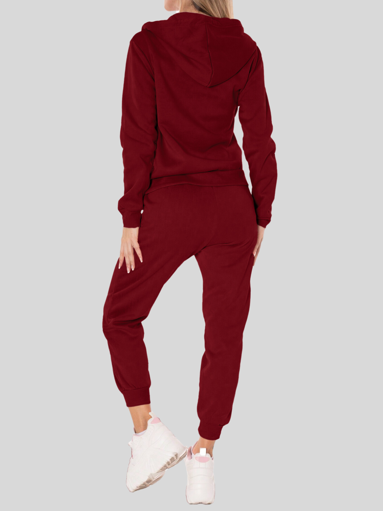 Foto 4 pulgar | Conjunto Pants Y Sudadera Conj-07 Rojotermico