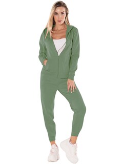 Foto 1 | Conjunto Pants Y Sudadera Conj-07 Verde Musgo Termico