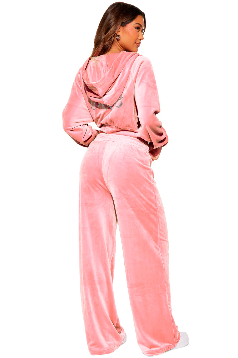 Foto 4 pulgar | Conjunto Pants Shendy Vendy 2 Piezas Rosa para Dama