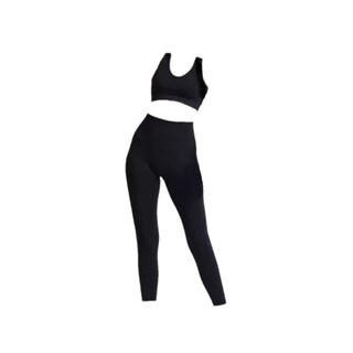 Foto 1 | Conjunto Licra Deportivo2 Pzs Talla Ch Eo Safe Imports Esi-17090 Negro