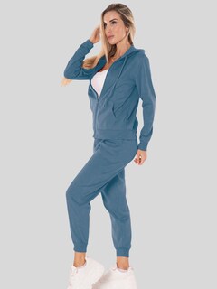 Foto 2 | Conjunto Pants y Sudadera Azul Claro Térmico