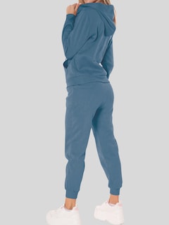Foto 5 | Conjunto Pants y Sudadera Azul Claro Térmico