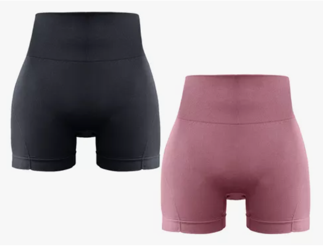 Shorts de Ejercicio Short Books Cintura Alta 2 Piezas