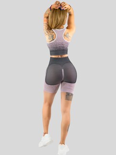 Foto 3 | Set De Dos Conjunto Deportivo Casual Mujer Conj-068-px2 Variedad De Colores Short Y Blusa Stretch
