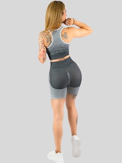 Foto 6 | Set De Dos Conjunto Deportivo Casual Mujer Conj-068-px2 Variedad De Colores Short Y Blusa Stretch
