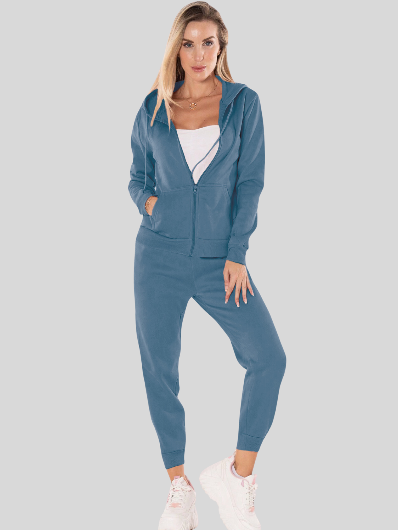 Foto 3 pulgar | Conjunto de Pants 4 Piezas para Mujer