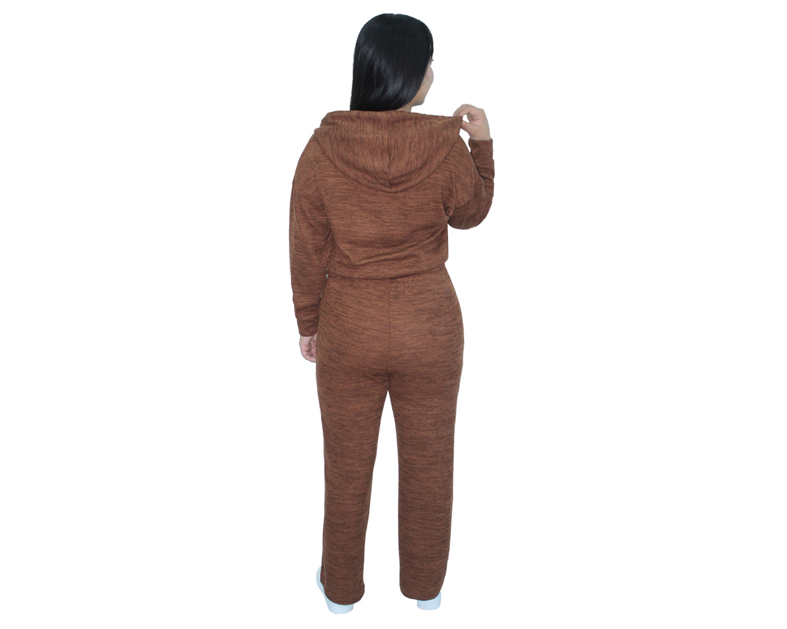 Foto 3 pulgar | Conjunto Deportivo Mujer Ocean Point Café Sudadera Y Pantalón