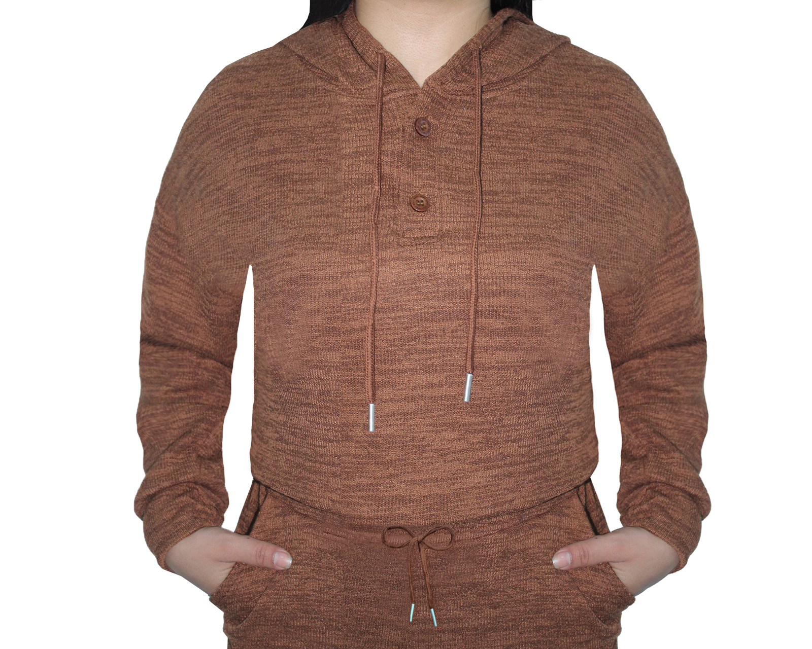 Foto 5 pulgar | Conjunto Deportivo Mujer Ocean Point Café Sudadera Y Pantalón