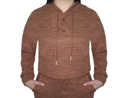 Foto 4 | Conjunto Deportivo Mujer Ocean Point Café Sudadera Y Pantalón