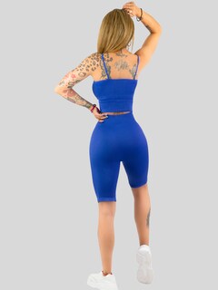 Foto 3 | Set De 2 Conjunto Deportiva Mujer Short Y Blusa Conj-069 Surtido En Color Stretch Fit Push Up