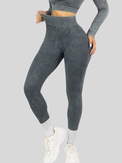 Foto 5 | Set Deportivo Mujer Gym Yoga O Casual Conj-072 Gris Oscuro Blusa Y Pants