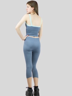 Foto 7 | Set De 2 Conjuntos Deportivos Mujer Conj-060-px2 Variedad De Colores Capri Y Top Stretch Fit