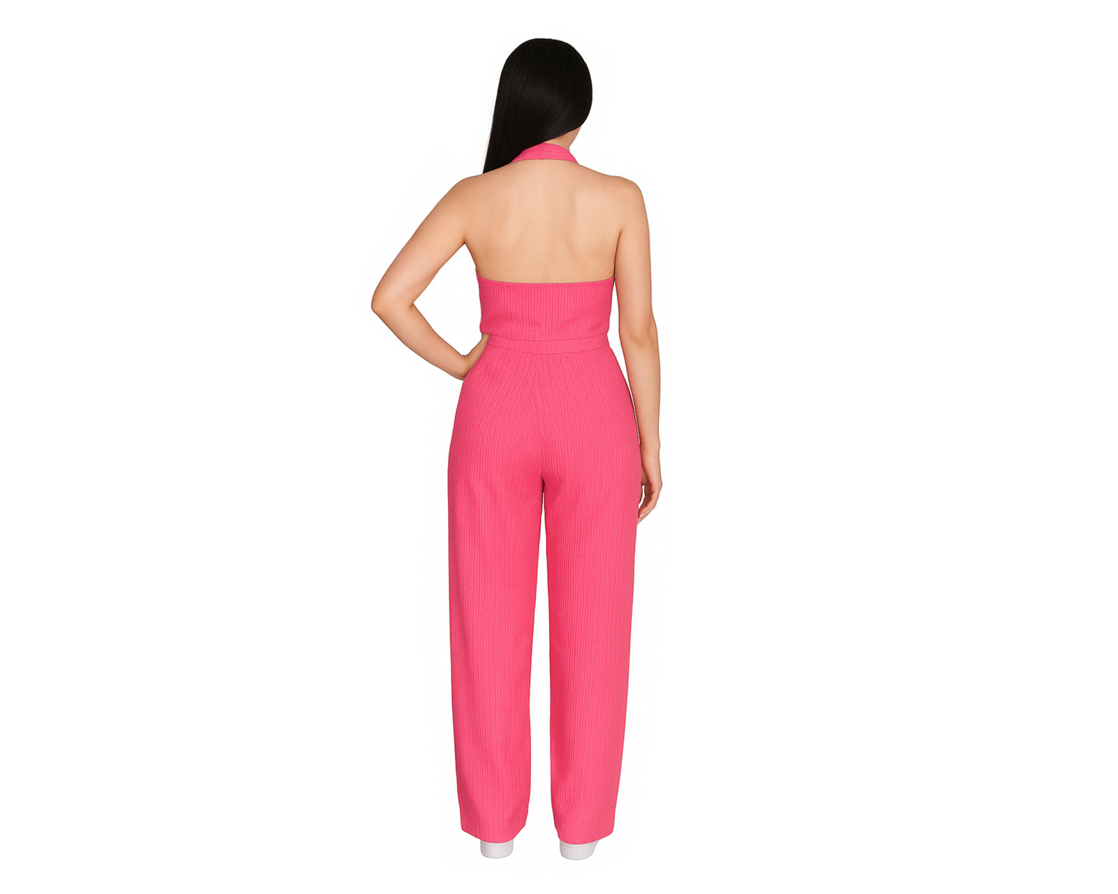Foto 4 pulgar | Conjunto De Mujer 2 Piezas, Ocean Point Chaleco Halter, Pantalón Recto