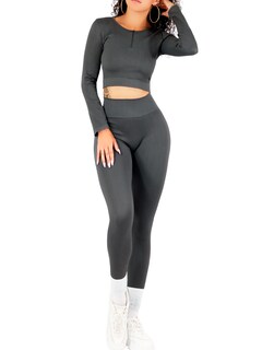Foto 1 | Conjunto Deportivo Top y Pants para Mujer