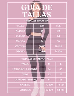 Foto 7 | Conjunto Deportivo Top y Pants para Mujer