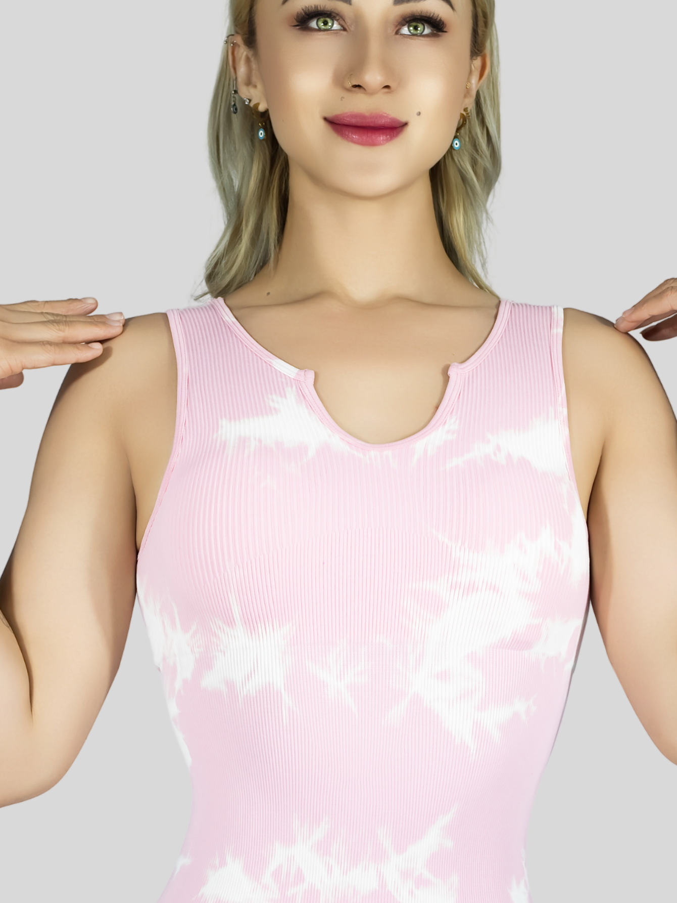 Foto 7 pulgar | Enterizo Deportivo Mujer Body Jumpsuit Conj-077 Coral Gym Fitnes Yoga