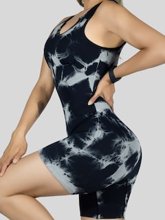 Foto 7 | Enterizo Deportivo Mujer Body Jumpsuit Conj-077 Negro Gym Fitnes Yoga