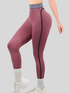 Foto 6 | Conjunto Deportivo 2 Piezas Top Y Leggings Conj-080 Rosa Mujer Gym Yoga O Casual