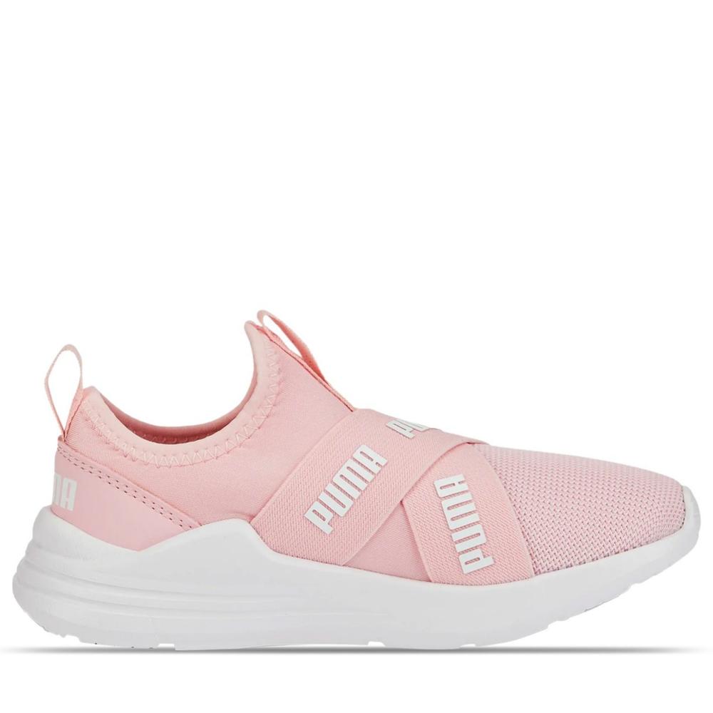 Foto 2 | Tenis Puma Wired Run Slipon Para Niñas 17 A 21.5. 381994-07 color Rosa