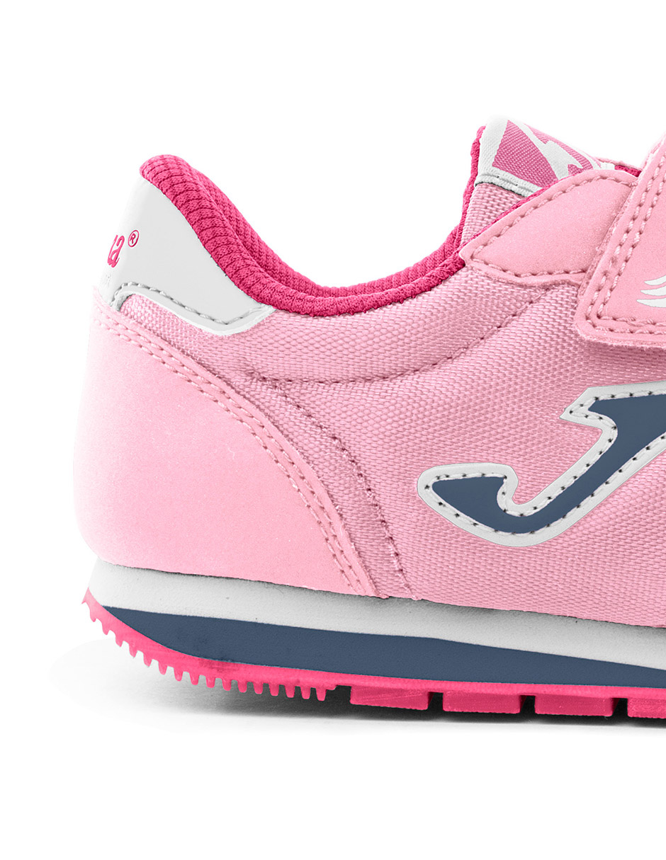 Foto 2 | Tenis Deportivo Joma J201s Jr  color Rosa Infantil