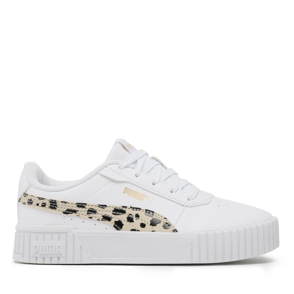 Foto 3 pulgar | Tenis Puma Carina 2.0 Animal Ps Blanco para Niña