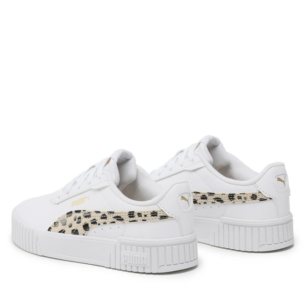 Foto 5 pulgar | Tenis Puma Carina 2.0 Animal Ps Blanco para Niña