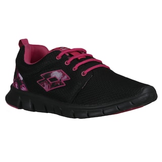 Foto 1 | Tenis Lotto Oxigen Flowers Para Mujer Color Negro