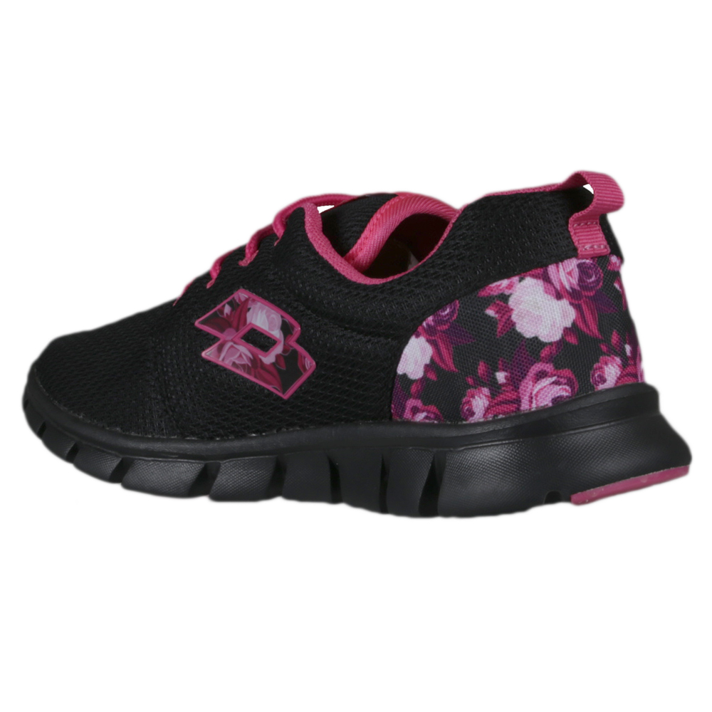 Foto 4 pulgar | Tenis Lotto Oxigen Flowers Para Mujer Color Negro