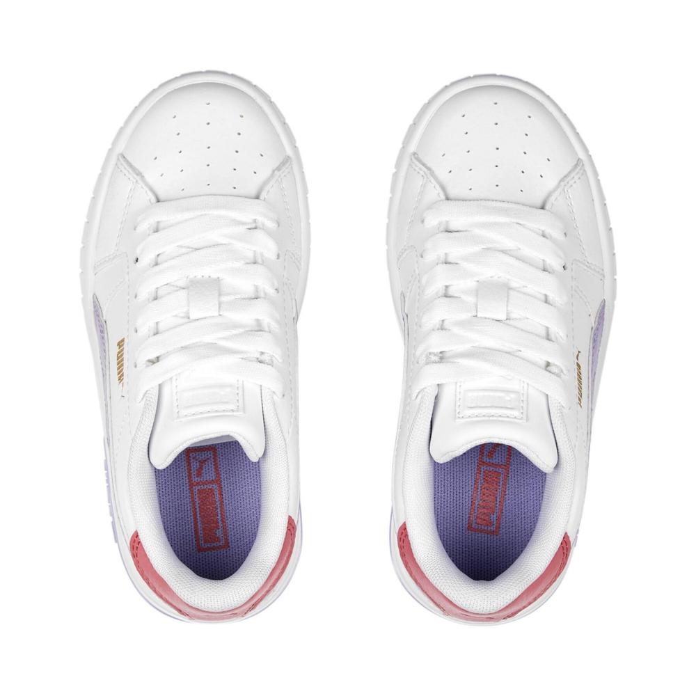 Foto 4 | Tenis Puma Cali Star Ps 17 a 21. 380550-09 Blancos para Niñas