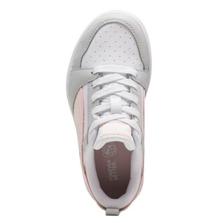 Foto 3 | Tenis Puma Rebound V6 Lo Ps B Grises para Niña