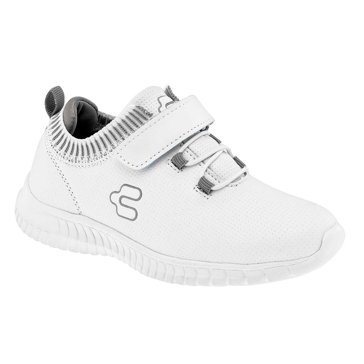 Foto 1 | Tenis Urbanos Charly para Niño Blancos