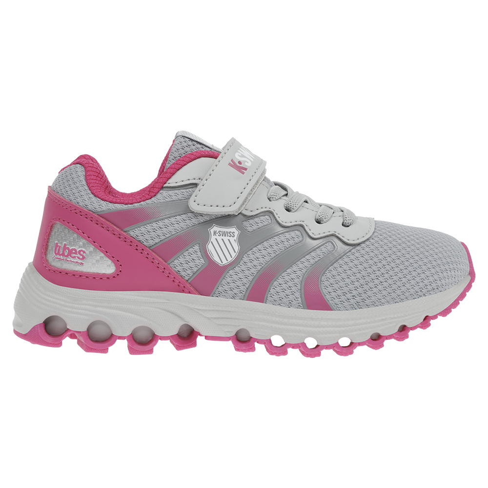 Foto 3 pulgar | Tenis K-Swiss Tubes Kids Gris para Niña