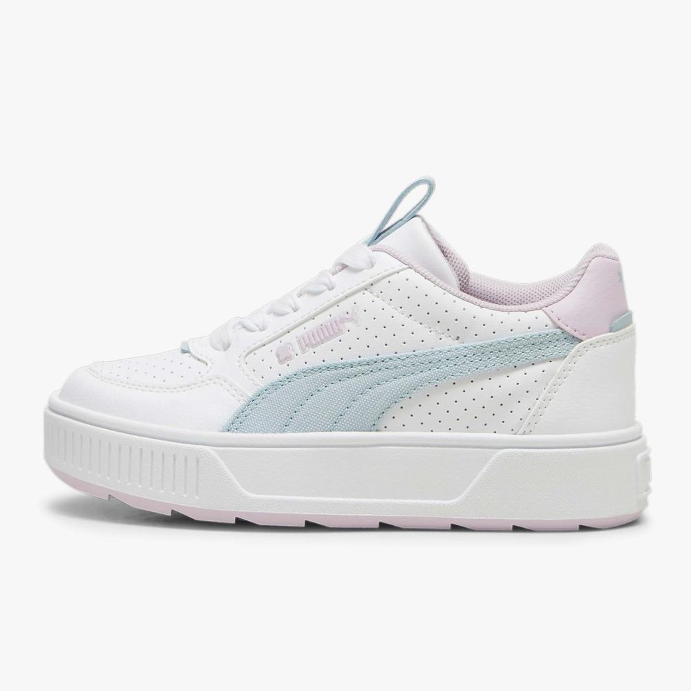 Foto 1 | Tenis Puma Karmen Rebelle Tropical Blancos para Niñas